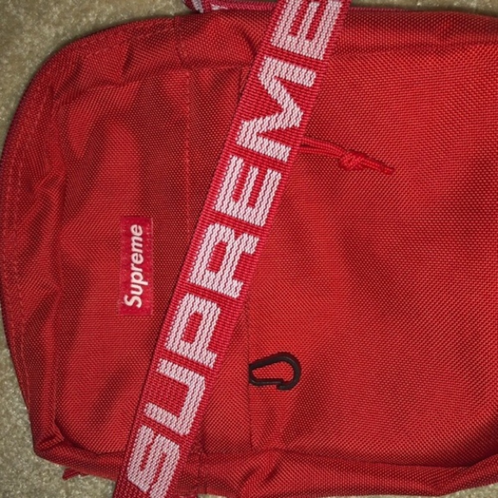 supreme shoulder bag ss18 red - Picture 2 of 7